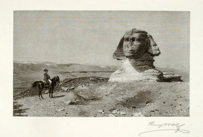 Napoleon sfinksin edessä tekijältä Henry Wolf
