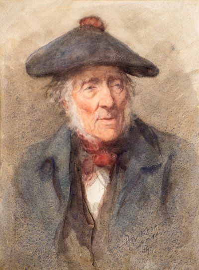 A Bonnet Laird, n. 1905 (akvarelli) tekijältä Henry Wright Kerr