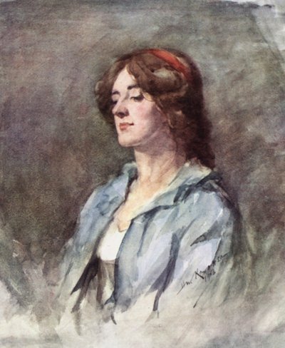 Seurakunnan lehdet: Kate (väri litho) tekijältä Henry Wright Kerr