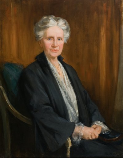 Rouva Elizabeth Low, 1900-luku (öljy kankaalle) tekijältä Henry Wright Kerr