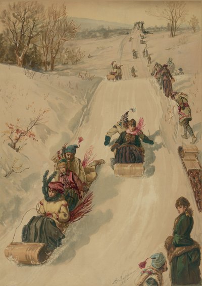 Huonekalut ja erilaiset esineet 1100- ja 1300-luvuilta tekijältä Henry after Sandham