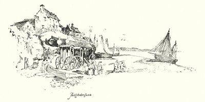 Brighthelmstone (litho) tekijältä Herbert (after) Railton
