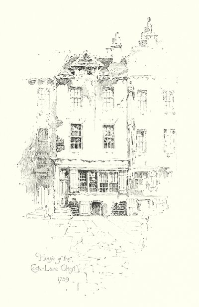 House of the Cock Lane Ghost tekijältä Herbert (after) Railton