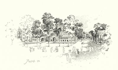 Ranelagh Gardens, Lontoo tekijältä Herbert (after) Railton