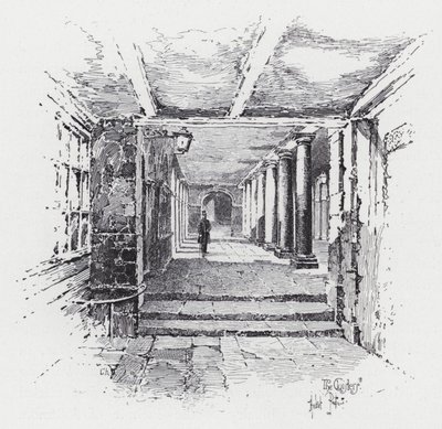 The Cloisters (kaiverrus) tekijältä Herbert (after) Railton
