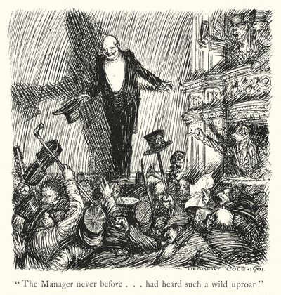 Ingoldsby Legends: Rivi kokoomateoksessa, laatikko (lito-painatus). tekijältä Herbert Cole