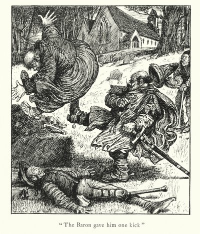 Ingoldsby Legends: Grey Dolphin (litografia) tekijältä Herbert Cole