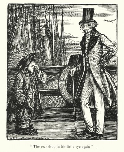 Ingoldsby Legends: Margaten seikkailut (litografia). tekijältä Herbert Cole