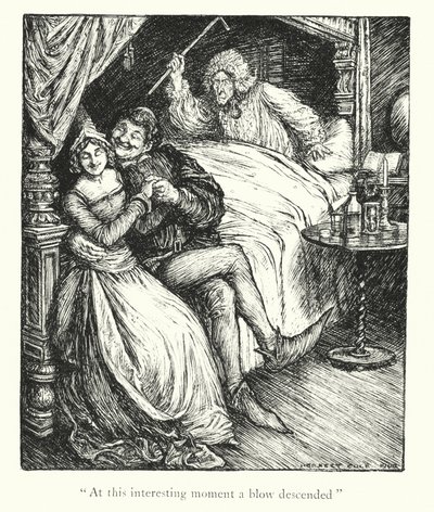 Ingoldsby Legends: Rohesia (litografia) tekijältä Herbert Cole