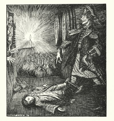 Ingoldsby Legends: (litografia): The Wedding-Day (litografia) tekijältä Herbert Cole