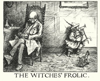 Ingoldsby Legends: (litografia): The Witches