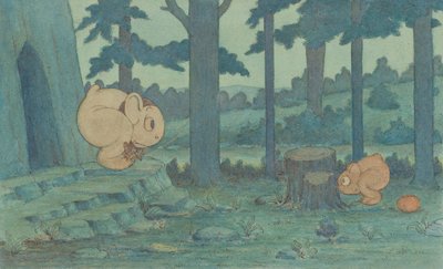 Wiggle Paljon vauva piilossa äidiltä, n. 1910 tekijältä Herbert E. Crowley