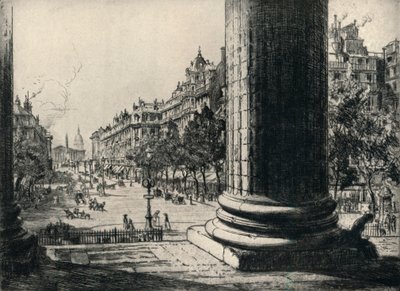 "Näkymä Madeleinen luota", 1915 tekijältä Herbert Hillier
