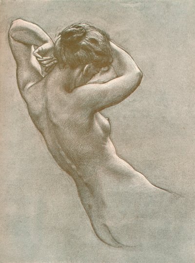 Study for Prospero Summoning Nymphs and Deities, c1902, 1903 tekijältä Herbert James Draper