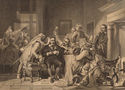 Charles I. Vartiohuoneessa, 1886 tekijältä Herbert Bourne