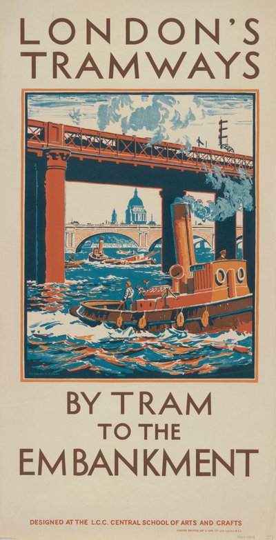 Raitiovaunulla Pengerrykseen, 1924 tekijältä Herbert Kerr Rooke