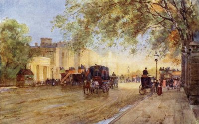 Hyde Park Corner (väri litho) tekijältä Herbert Menzies (after) Marshall