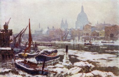 Talvi 1895 (väri litho) tekijältä Herbert Menzies (after) Marshall