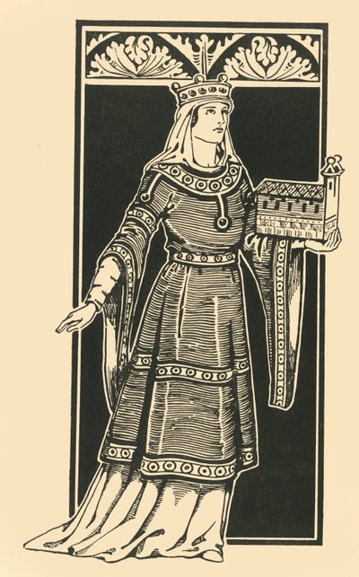Keisarinna Cunigunda, 1002-1024, 1924. tekijältä Herbert Norris