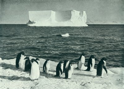 Berg Drifting McMurdo Soundissa, c19101913, 1913. tekijältä Herbert Ponting