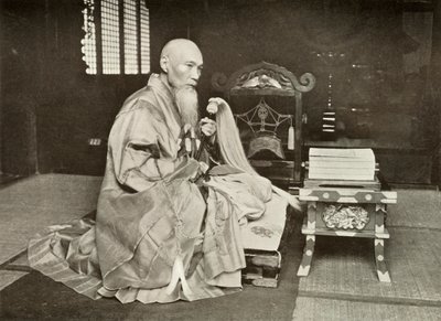 Buddhalainen apotti, 1910. tekijältä Herbert Ponting