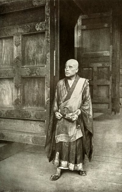 Buddhan pappi, 1910. tekijältä Herbert Ponting