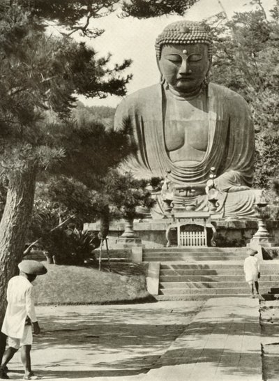 Amida, Buddha, 1910. tekijältä Herbert Ponting