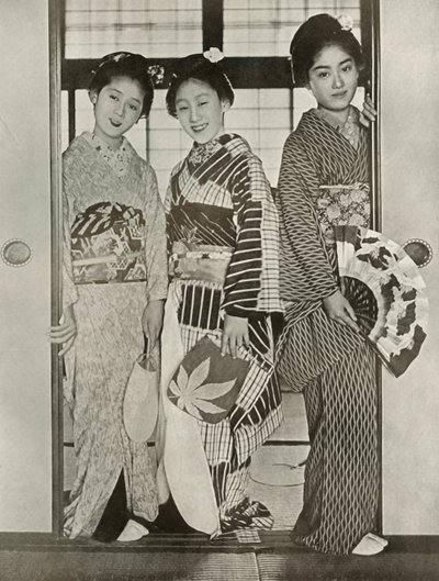 Geisha, 1910. tekijältä Herbert Ponting