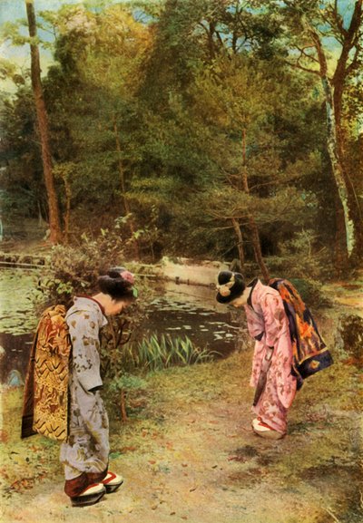 Terveisiä temppelin alueella, 1910. tekijältä Herbert Ponting