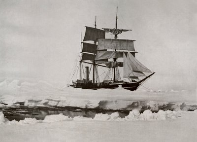 Pakkauksessa - A Lead Opening Up, c19101913, 1913 tekijältä Herbert Ponting