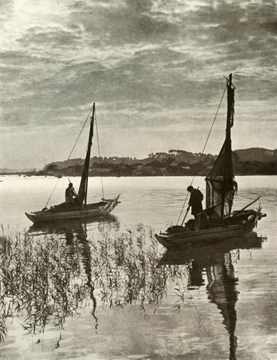 Tokionlahdella, 1910. tekijältä Herbert Ponting