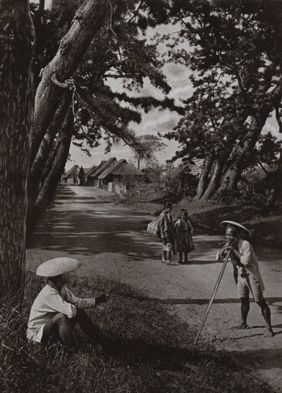 Vanhalla Tokaidolla (m/w kuva) tekijältä Herbert Ponting