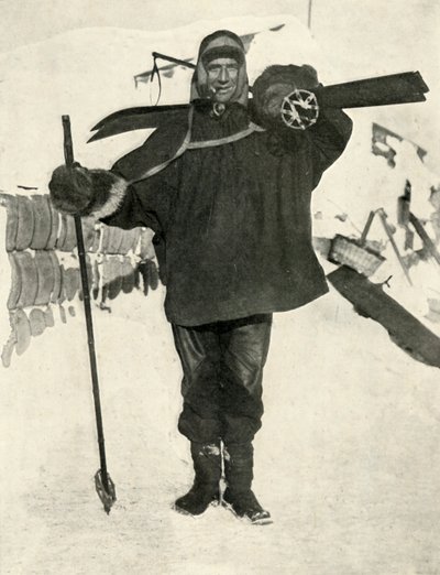 Petturi Crean, joka sai Albert-mitalin, 1911, 1913 tekijältä Herbert Ponting