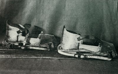 Laskettelukengät Finneskon kanssa käytettäväksi, c19101913, 1913 tekijältä Herbert Ponting