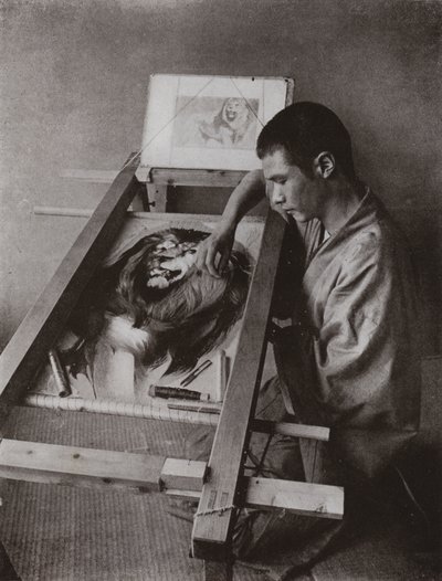 The Brodeerer (m/w kuva) tekijältä Herbert Ponting