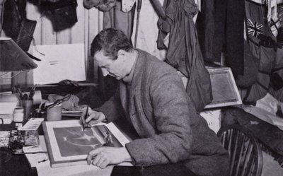"Wilsonille taiteilijana oli korvauksia" (m/w kuva) tekijältä Herbert Ponting