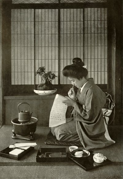 Kirjeen kirjoittaminen, 1910. tekijältä Herbert Ponting