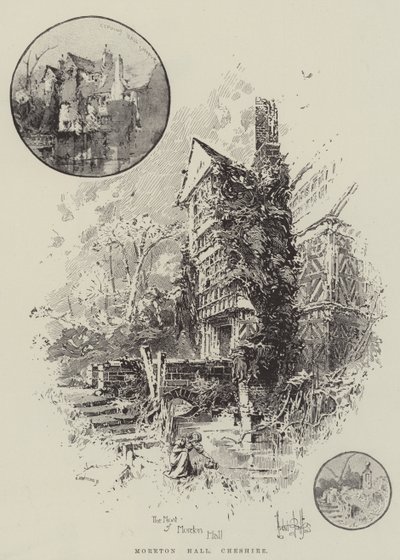 Moreton Hall, Cheshire tekijältä Herbert Railton