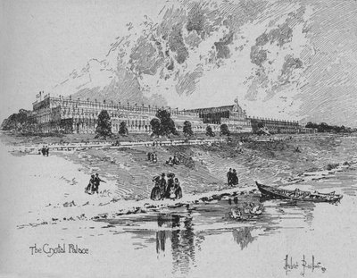 Crystal Palace Hyde Parkissa Lontoossa, 1851, 1891 tekijältä Herbert Railton