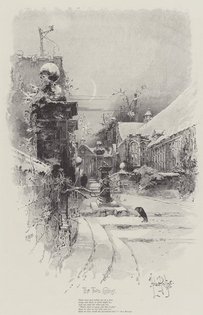 Twa Corbies tekijältä Herbert Railton