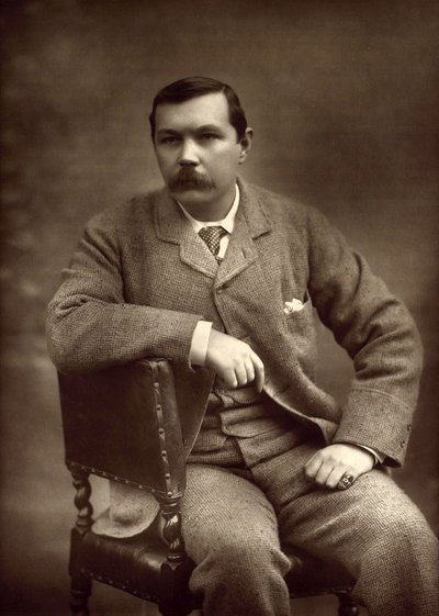 Sir Arthur Conan Doylen muotokuva 1859-1930, 1893. tekijältä Herbert Rose Barraud