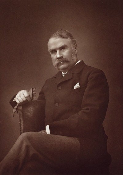 Sir William Schwenck Gilbertin muotokuva 1836-1911. tekijältä Herbert Rose Barraud