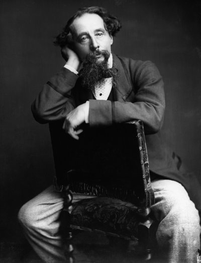 Charles Dickensin muotokuva 1812-1870. tekijältä Herbert Watkins