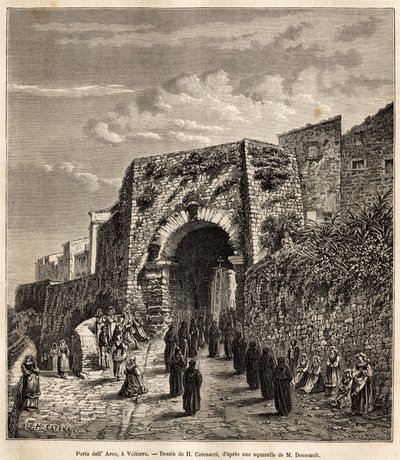Uskonnollinen kulkue Porta dell