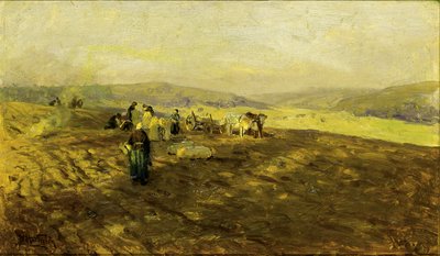 Perunanpoimijat, n.d. tekijältä Herman Hartwich