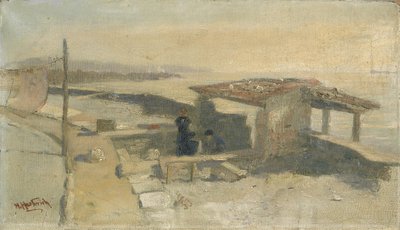 Lombardian valkaisutehtaan luonnos tekijältä Herman Hartwich