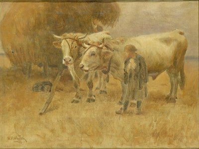 The Harvestersin luonnos tekijältä Herman Hartwich