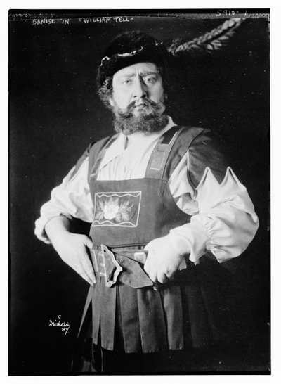 Giuseppe Danise elokuvassa "William Tell" (m/w kuva) tekijältä Herman Mishkin