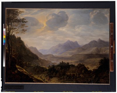 Laaja Reinin maisema tekijältä Herman the Younger Saftleven