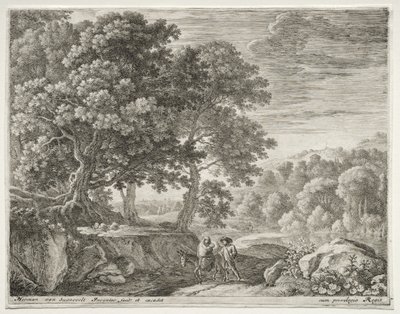 Lento Egyptiin, n. 1652-1654. tekijältä Herman van Swanevelt